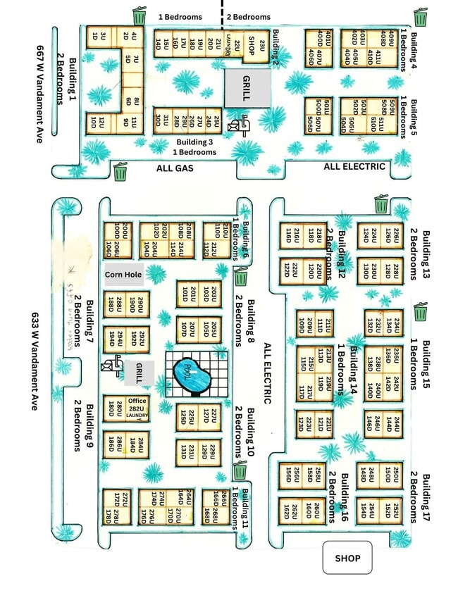 Floorplan - Yukon Heights Apartments