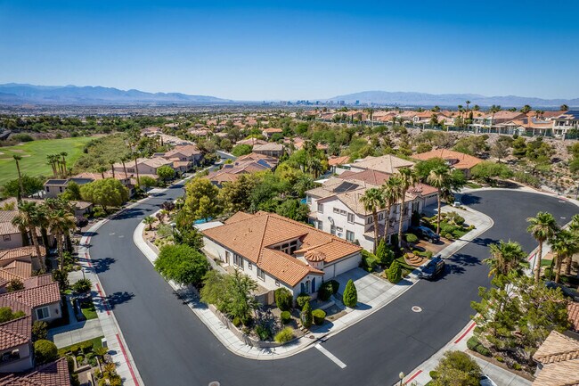 Located on the corner of a cul-du-sac in guard gated Renaissance of Seven Hills. - 2850 Bronzino Ct