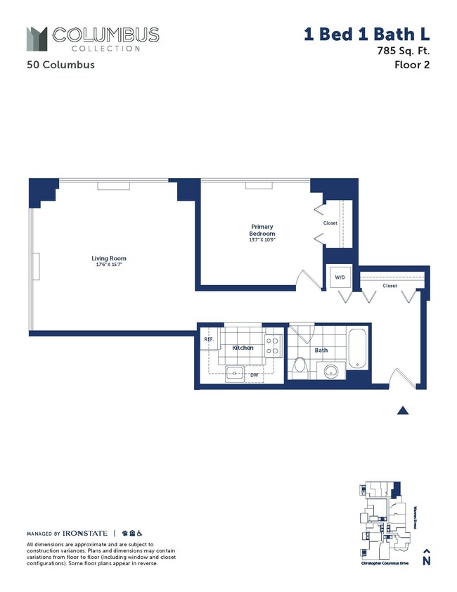 Floorplan - 50 Columbus