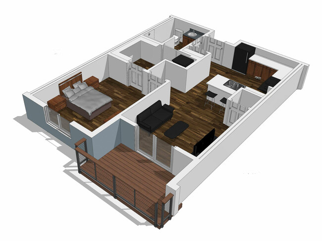 One Bedroom ADA - Cambium