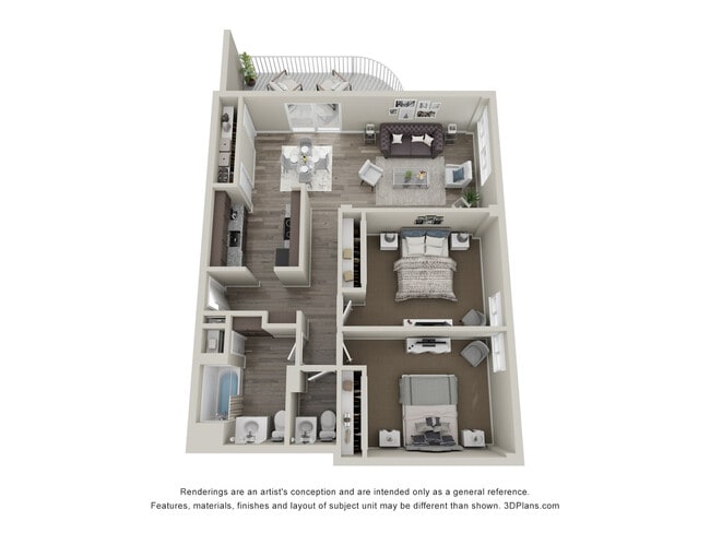 B1 Two-bedroom - Mansion House