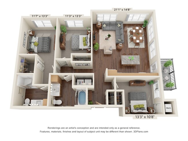 Floorplan - Orville Commons