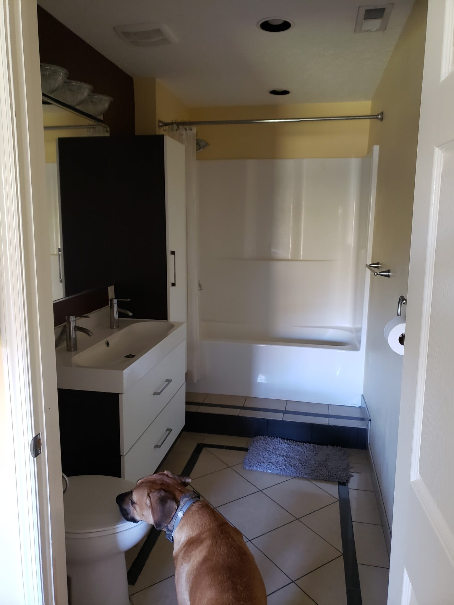 Master Bathroom. Double Sinks, Porcelain Flooring - 54 Veres Dr