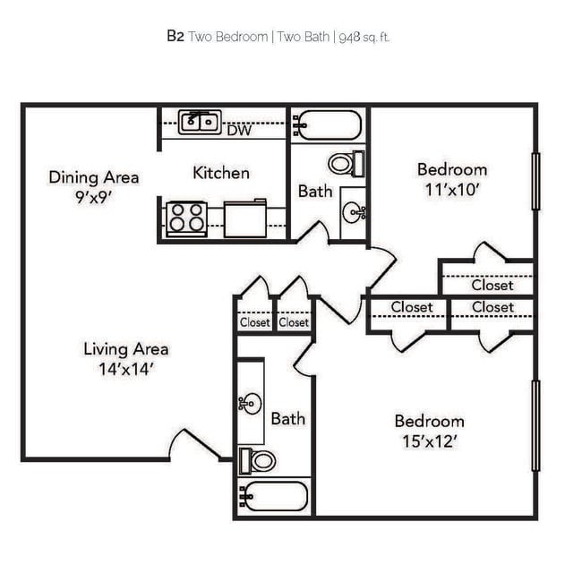 Floorplan - FLEETWOOD APARTMENTS