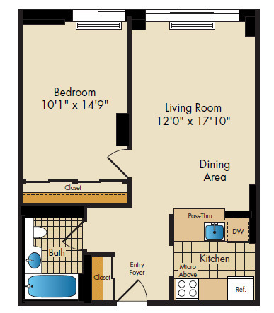 Floorplan - The Sagamore