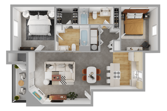 Floorplan - Sage Apartments