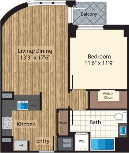 Floorplan - 425 Mass