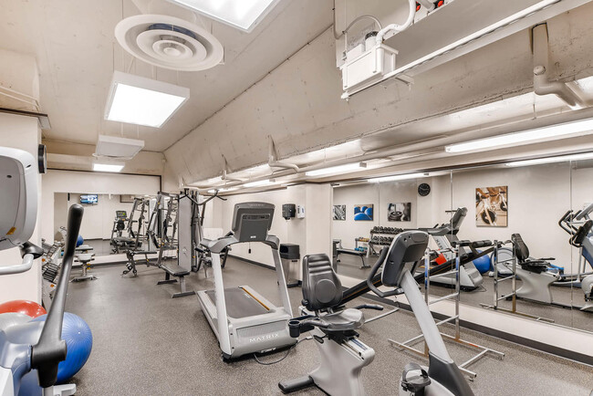 Weight traiing room with newer equipment - 15 S 1st St