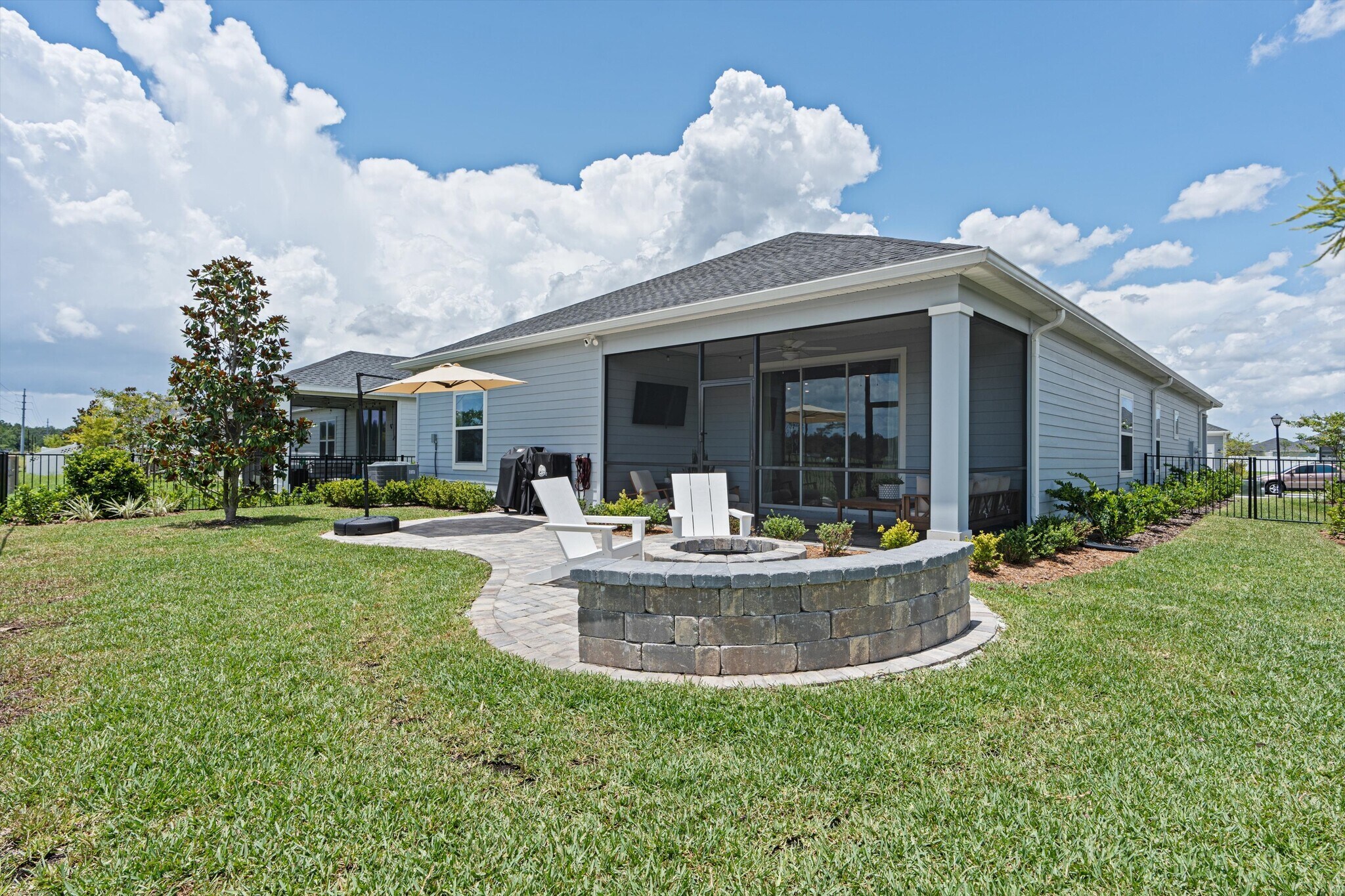 Extended Patio w/ Fire Pit - 294 Varner Way