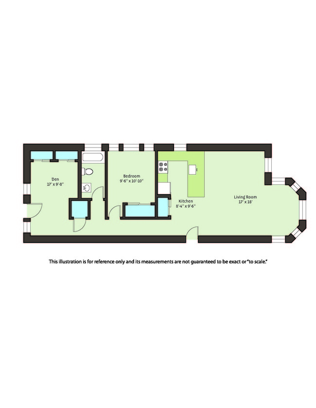 Floorplan - 5400-5408 S. Ingleside Avenue