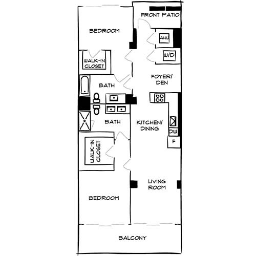 Floorplan - Flamingo Point