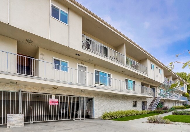 Gated parking - 501 Marlborough Ave