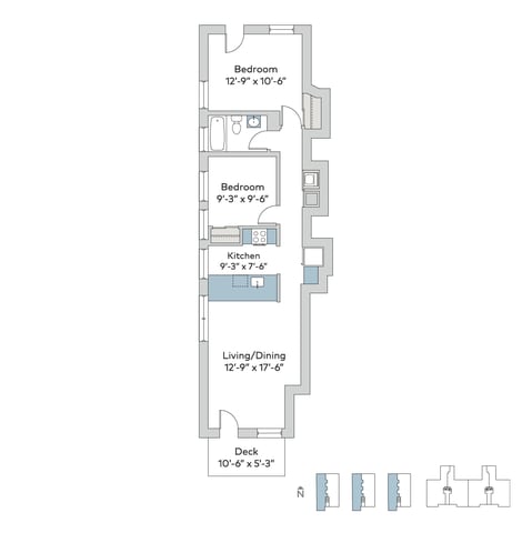 Floorplan - The Colonnades