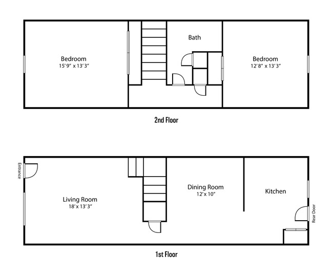 2 Bedroom Apartment - Woodland Manor Apartments