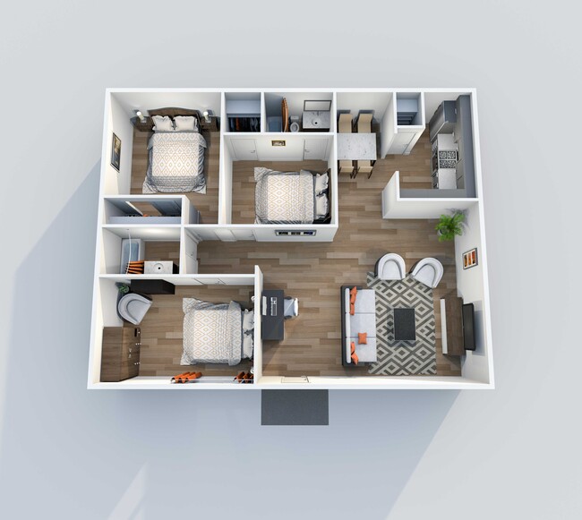 Floorplan - Villa Nueva Apartments