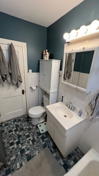 Bathroom vanity from shower - 29 Rose St