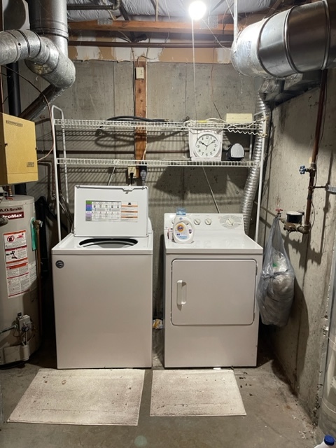 washer/dryer in basement - 75 Metacomet Dr