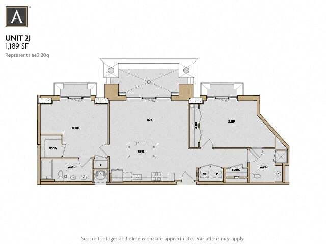 Floorplan - Aertson Midtown