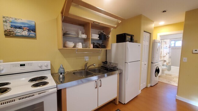 Full dishware and cooking appliances - 21680 Seacrest Ave NE