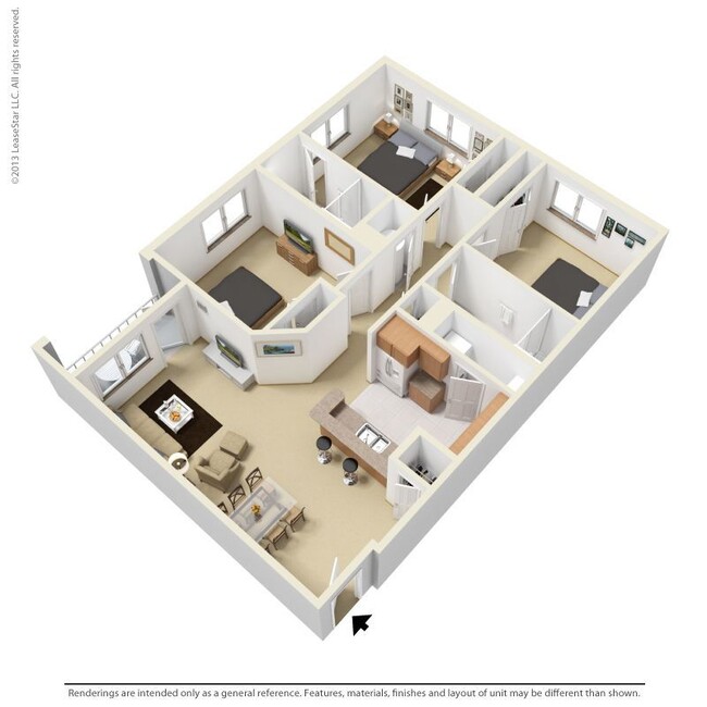 Floorplan - GE Tower by Cortland