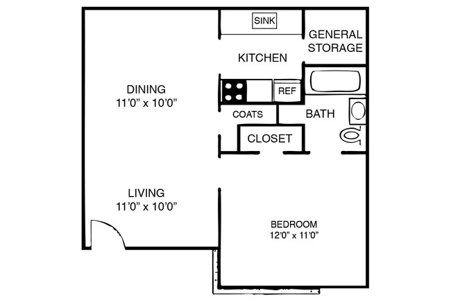 Floorplan - Crystal Creek Park - Senior Living