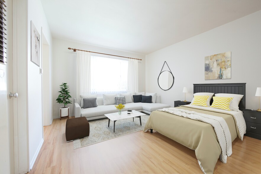 Staged Studio - Brent Manor Apartments