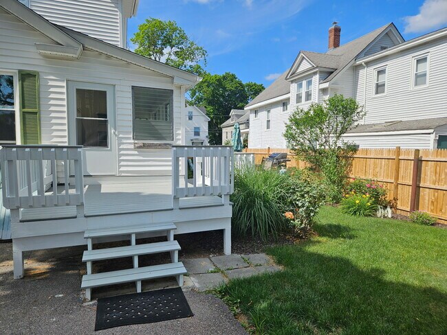 Back deck - 92 Bank St