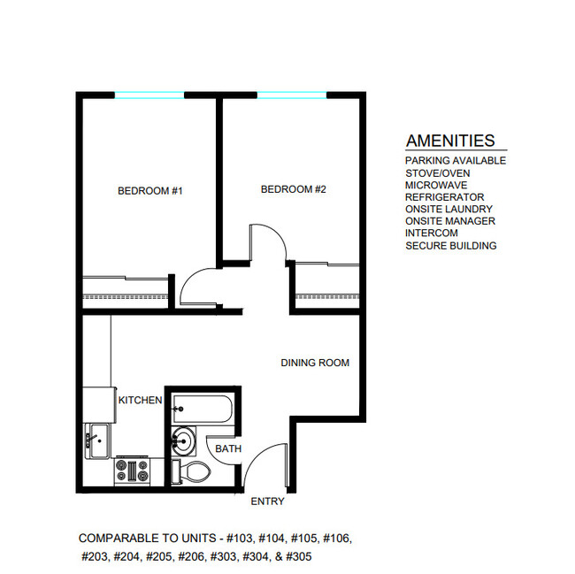 Badger #306 - Blue Lake Apartments