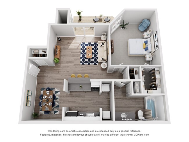 Floorplan - The Trails at Cahaba River