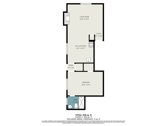 Building Photo - Charming Furnished 1-Bedroom Condo Blocks ...