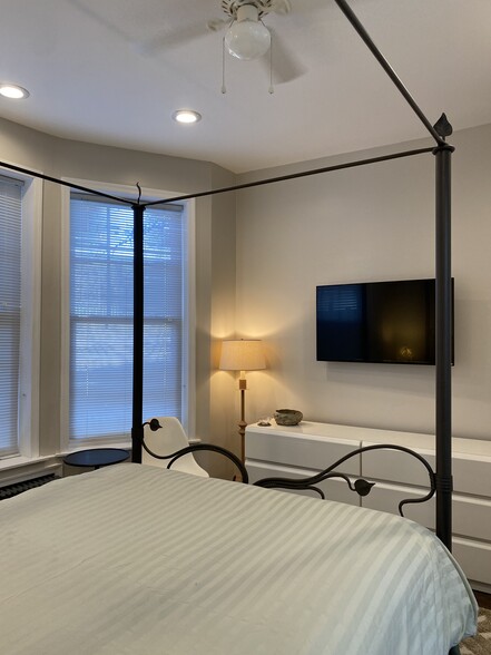 New 50" Smart TV in bedroom - 346 Bushkill St