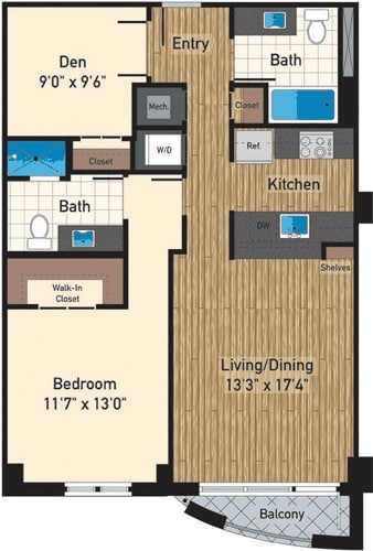 Floorplan - 425 Mass