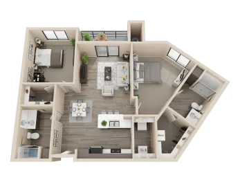 Floorplan - V on Broadway