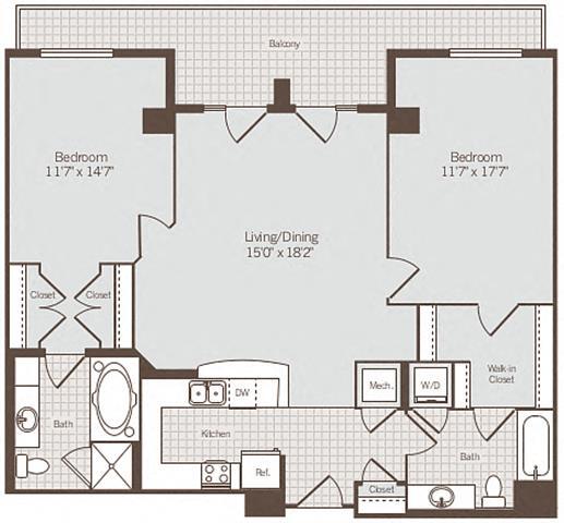 Floorplan - Bennett Park