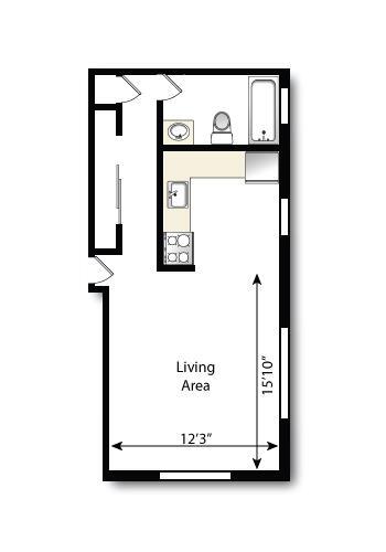 Floorplan - 1362 Clayton St. Apartments