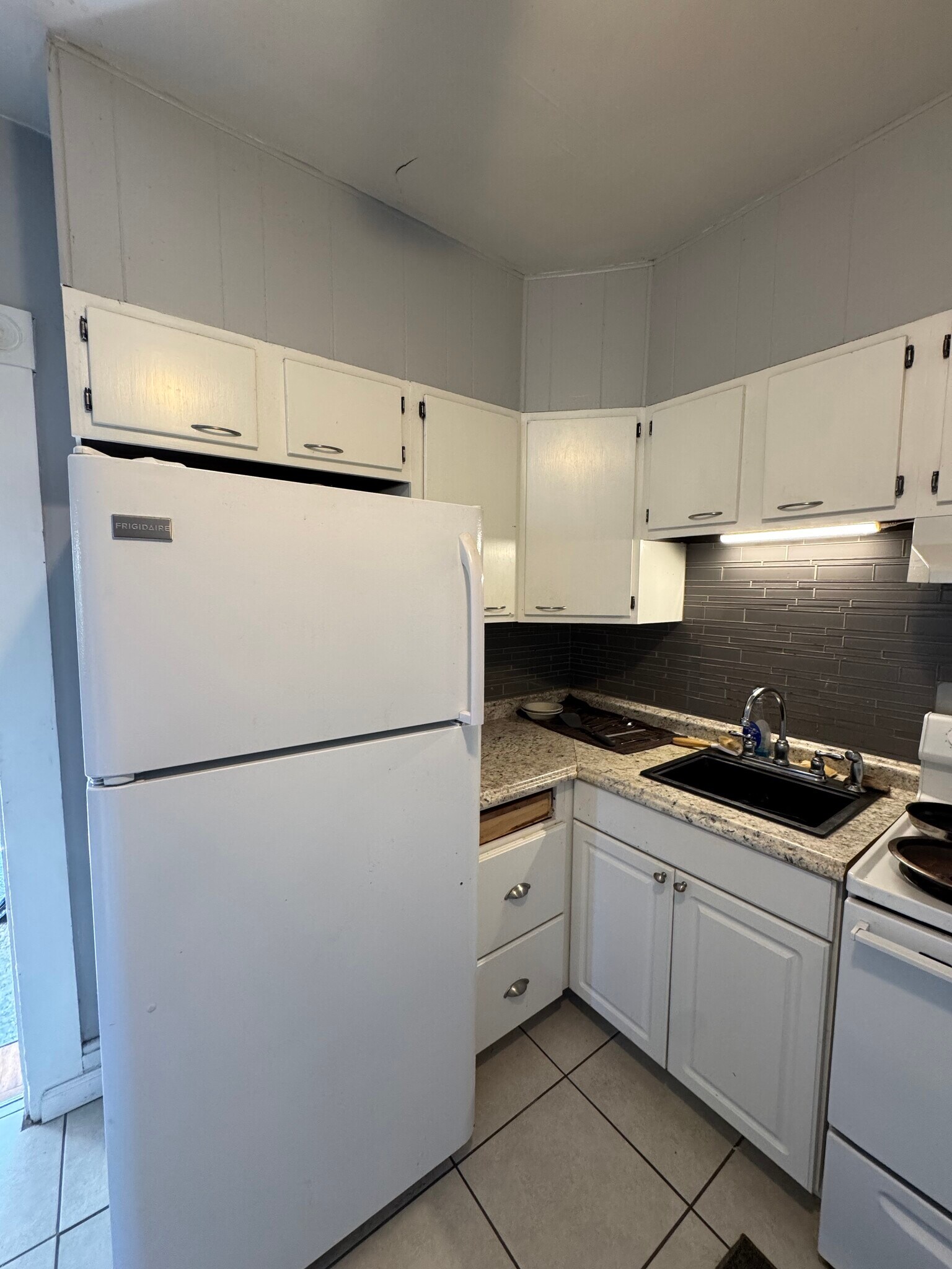adding new SS sink, not shown - 439 W Loveland Ave