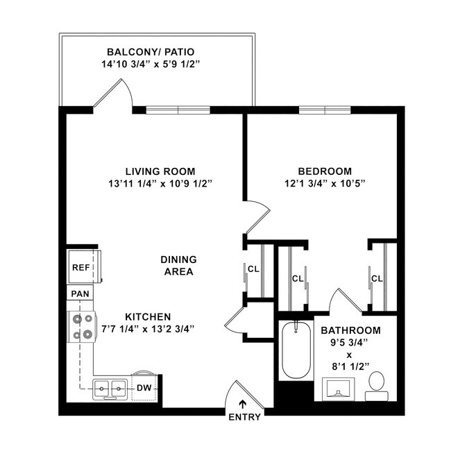 Floorplan - Santa Rosa Avenue