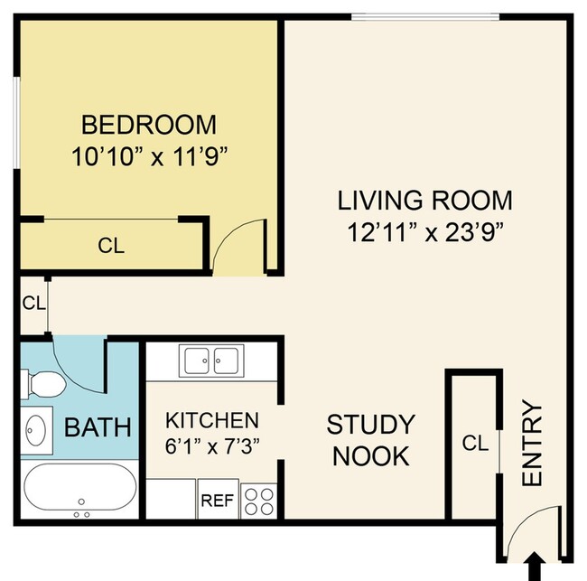 1 Bed 1 Bath - District on Oakwood