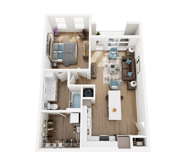 Floorplan - The Townsend