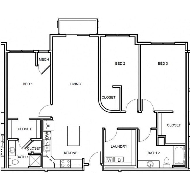 Floorplan - Crossroads at Elm Creek