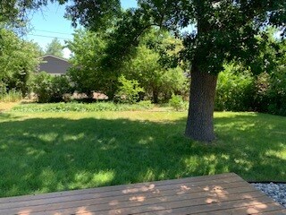 10,000 sq ft lot, looking towards quiet alleyed back yard - 2715 Sunnyview Ln