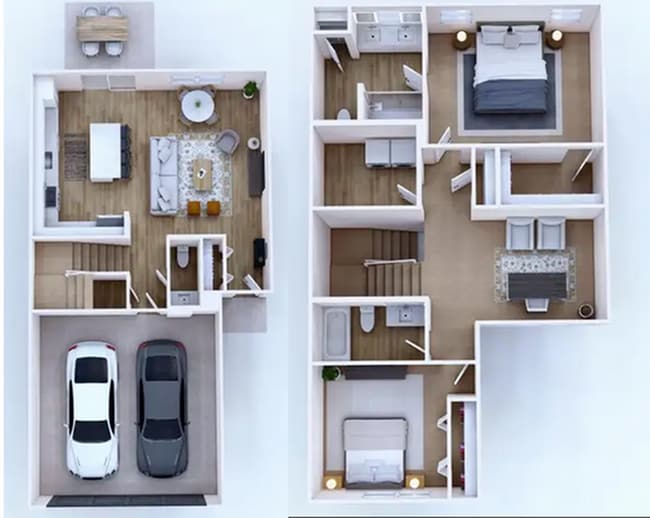 Rome Floorplan - Conservancy at Gilberts