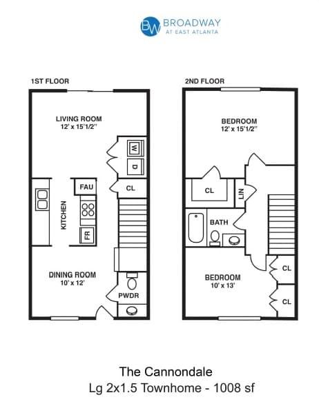 Floorplan - Broadway at East Atlanta