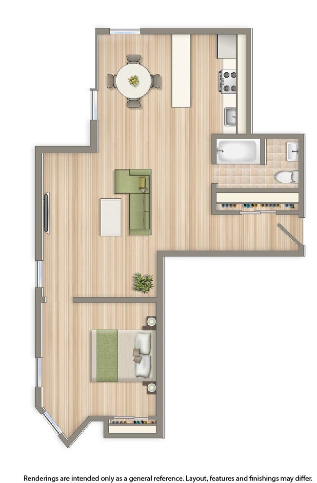 Floorplan - Dupont Apartments