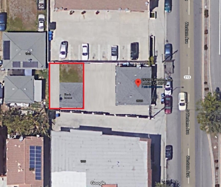 SATELLITE IMAGE - 25223 Western Ave