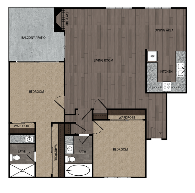 Floorplan - Americana South Bay