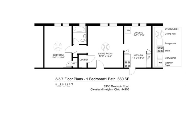 1 Bedroom - Heights Apartments on Overlook