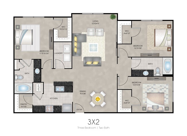 Floorplan - The Haven at Commons Park
