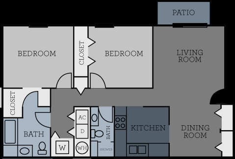 2BR/2BA - Charlestown Crossing Apartments