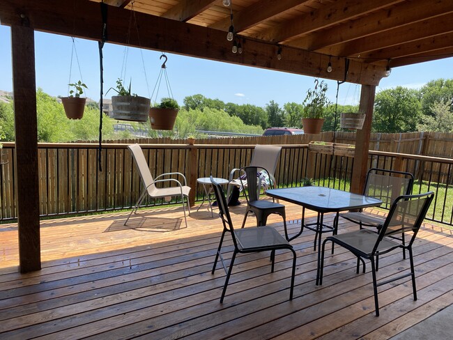 Outdoor Covered Deck - 8908 Quick Stream Dr